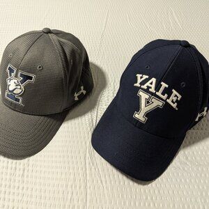 Yale Under Armour Hat Bundle (2) - Structured (Pre-Owned)
